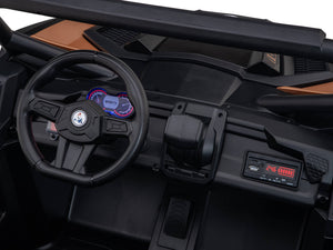 24V Ridington MAX-R All Terrain Ride-On Buggy with Remote - Black