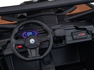 24V Ridington MAX-R All Terrain Ride-On Buggy with Remote - Black