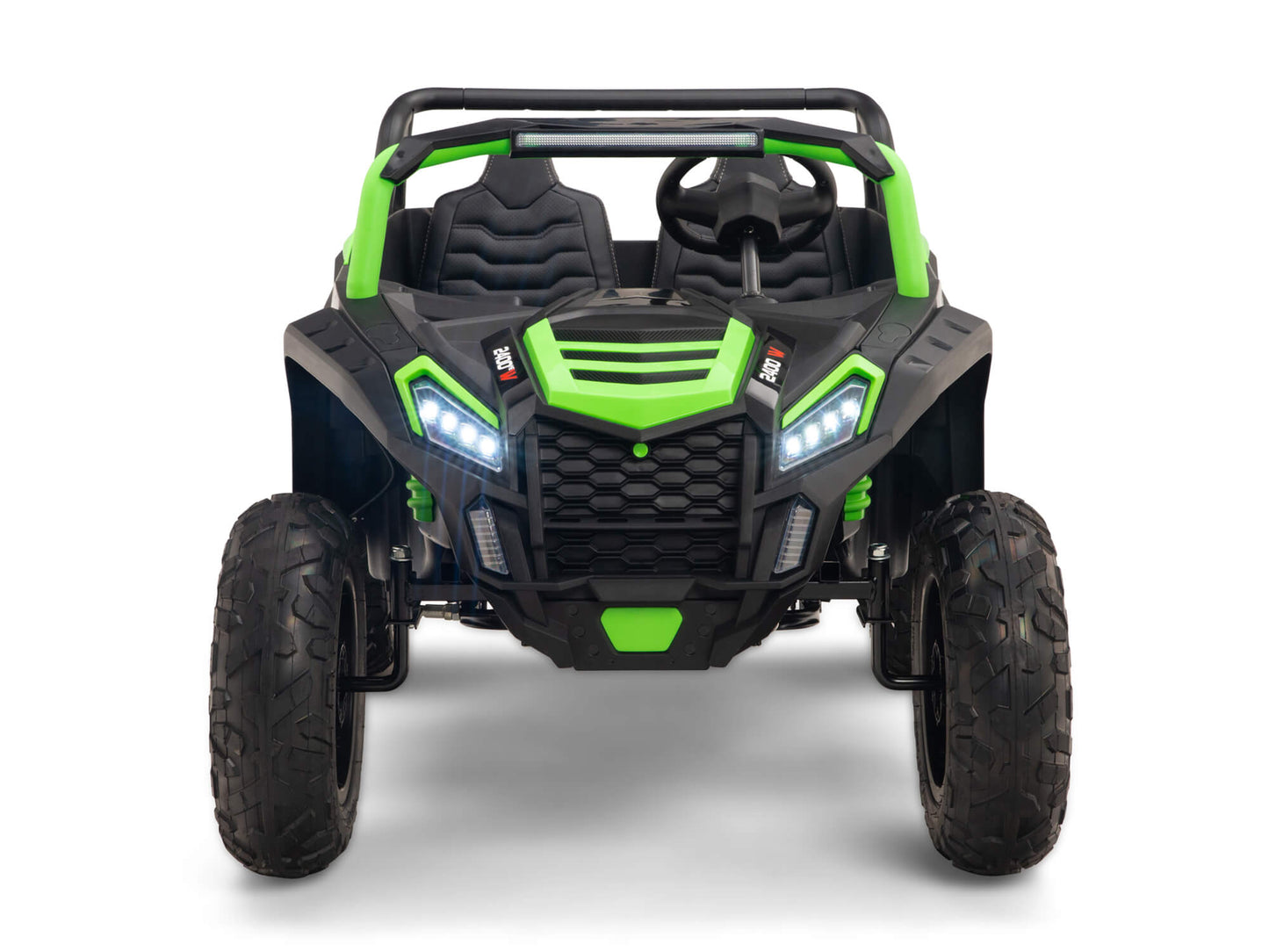 24V TREKCAR Rayder Ride-On Buggy - Green