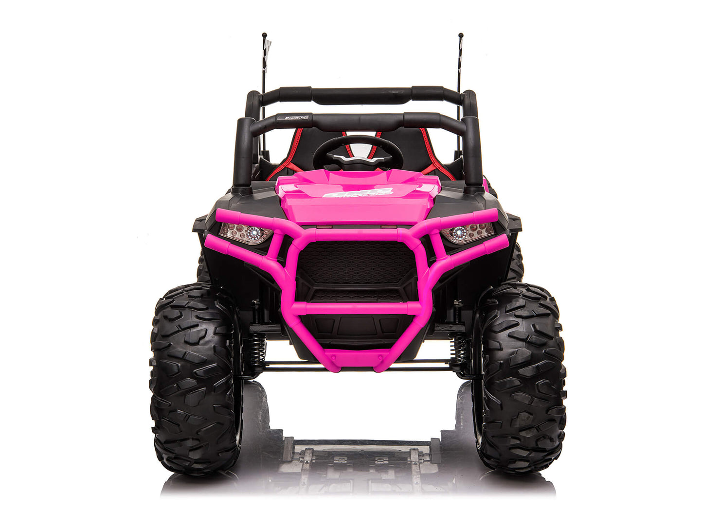 Bom Adventure UTV 24V Kids Off-Road Ride On Buggy - Pink