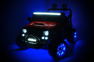 Trail Explorer 24V Kids Ride-On Car Truck with R/C Parental Remote | Purple