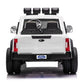 Ford F450 Custom Edition 24V Kids Ride-On Car Truck with R/C Parental Remote | White