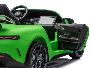 24V Mercedes AMG GT 63 Kids 2-Seater Ride On-Car - Green