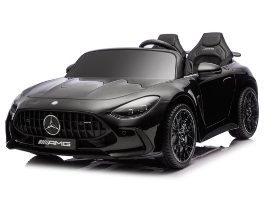 24V Mercedes AMG GT 63 Kids 2-Seater Ride On-Car - Black