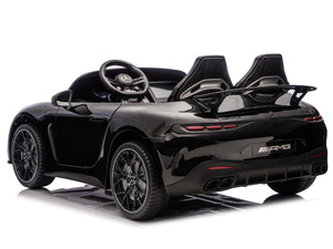 24V Mercedes AMG GT 63 Kids 2-Seater Ride On-Car - Black
