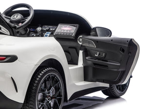 24V Mercedes AMG GT 63 Kids 2-Seater Ride On-Car - White