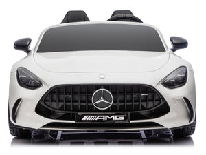 24V Mercedes AMG GT 63 Kids 2-Seater Ride On-Car - White