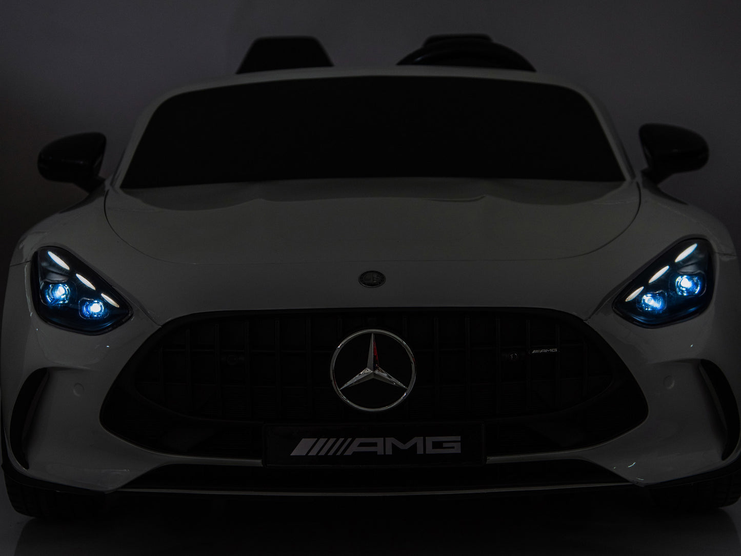 24V Mercedes AMG GT 63 Kids 2-Seater Ride On-Car - White