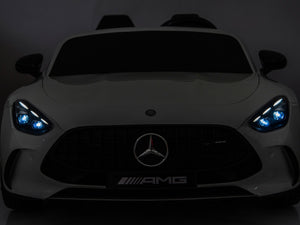 24V Mercedes AMG GT 63 Kids 2-Seater Ride On-Car - White
