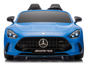 24V Mercedes AMG GT 63 Kids 2-Seater Ride On-Car - Blue