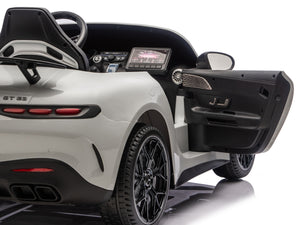 24V Mercedes AMG GT 63 Kids 2-Seater Ride On-Car - Gray
