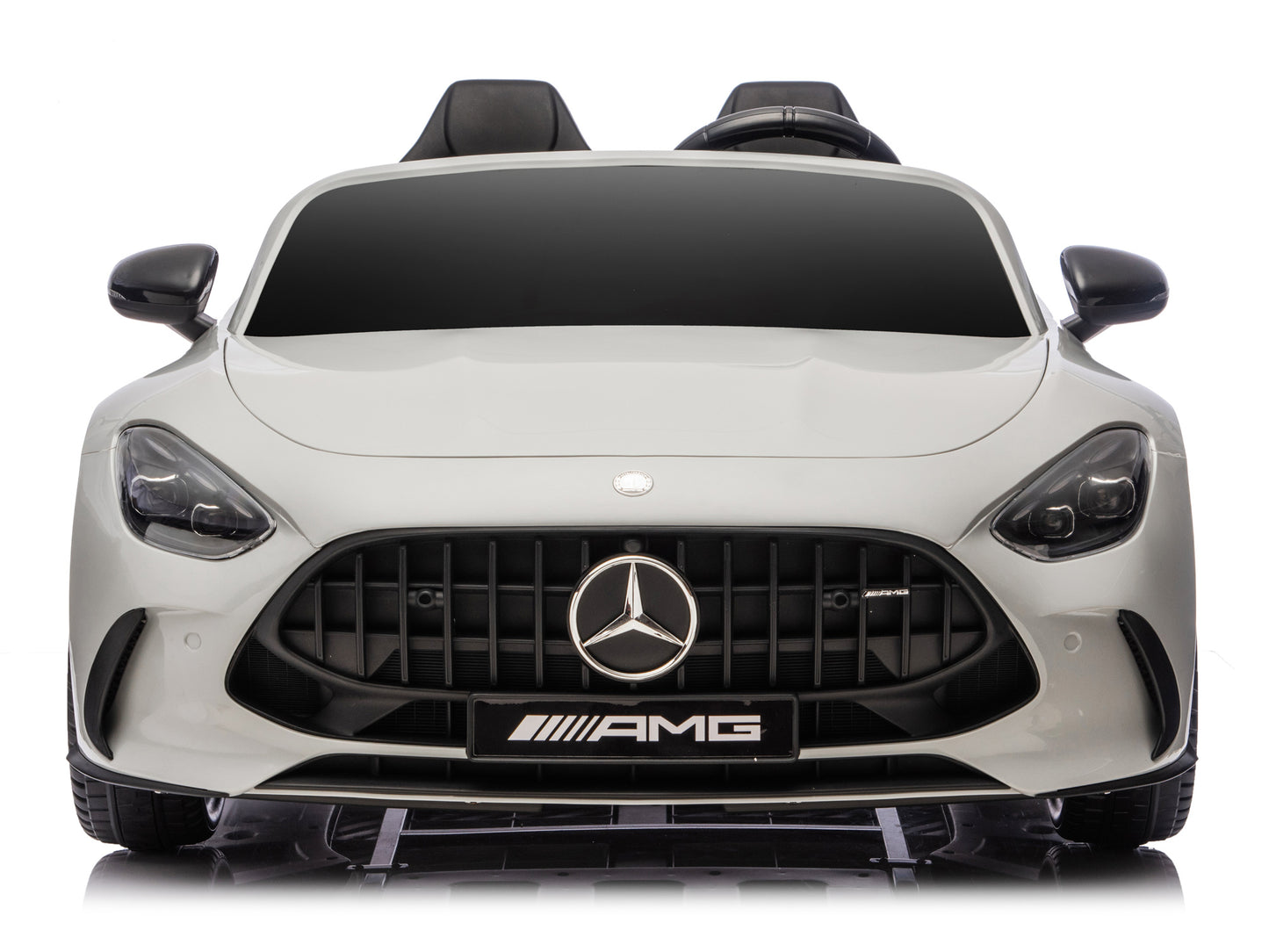 24V Mercedes AMG GT 63 Kids 2-Seater Ride On-Car - Gray