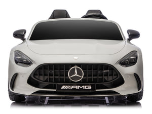 24V Mercedes AMG GT 63 Kids 2-Seater Ride On-Car - Gray
