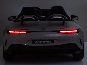 24V Mercedes AMG GT 63 Kids 2-Seater Ride On-Car - Gray