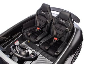 24V Mercedes AMG GT 63 Kids 2-Seater Ride On-Car - Silver