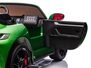 24V Porsche 911 GT3 Kids 2-Seater Ride On Car - Green