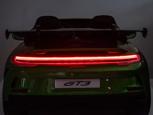 24V Porsche 911 GT3 Kids 2-Seater Ride On Car - Green
