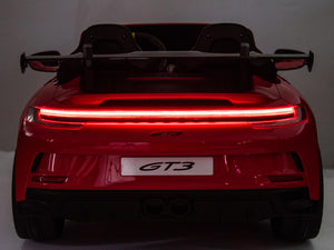 24V Porsche 911 GT3 Kids 2-Seater Ride On Car - Red