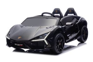24V / 9 MPH Lamborghini Revuelto Two-Seater Kids Ride On Car – Black