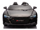 24V Audi R8 Spyder 2 Seater Ride on Car for Kids - Black