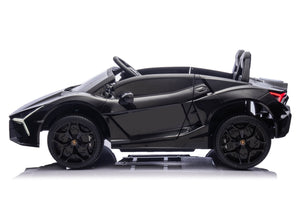 24V / 9 MPH Lamborghini Revuelto Two-Seater Kids Ride On Car – Black