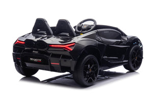 24V / 9 MPH Lamborghini Revuelto Two-Seater Kids Ride On Car – Black
