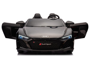 24V Audi R8 Spyder 2 Seater Ride on Car for Kids - Black