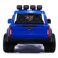 Ford F450 Custom Edition 24V Kids Ride-On Car Truck with R/C Parental Remote | Blue