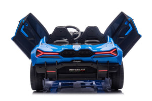 24V / 9 MPH Lamborghini Revuelto Two-Seater Kids Ride On Car – Blue