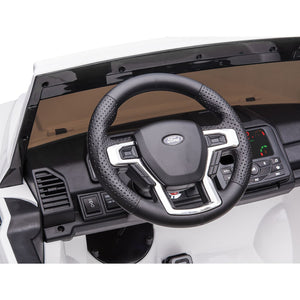 Ford F450 Custom Edition 24V Kids Ride-On Car Truck with R/C Parental Remote | Gray