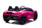 24V / 9 MPH Lamborghini Revuelto Two-Seater Kids Ride On Car – Pink