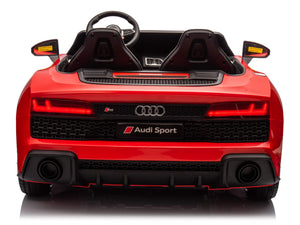 24V Audi R8 Spyder 2 Seater Ride on Car for Kids - Red