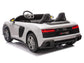 24V Audi R8 Spyder 2 Seater Ride on Car for Kids - White