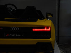 24V Audi R8 Spyder 2 Seater Ride on Car for Kids - Red