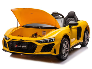 24V Audi R8 Spyder 2 Seater Ride on Car for Kids - Red
