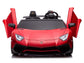 24V Lamborghini Aventador 2 Seater Ride on Car for Kids - Red
