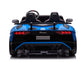 24V Lamborghini Aventador 2 Seater Ride on Car for Kids - Blue