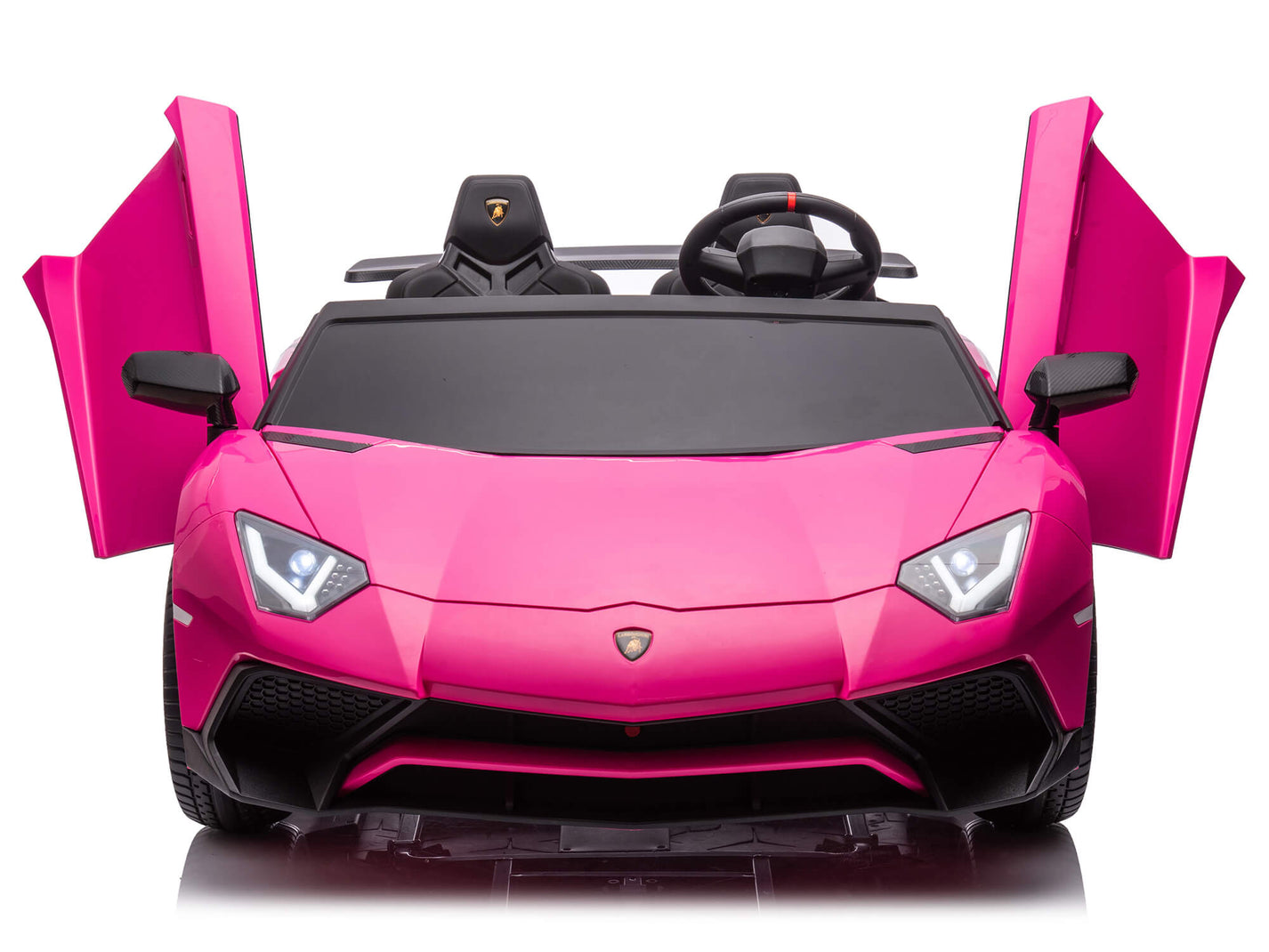 24V Aventador 2 Seater Ride on Car for Kids Pink Big Toys Direct