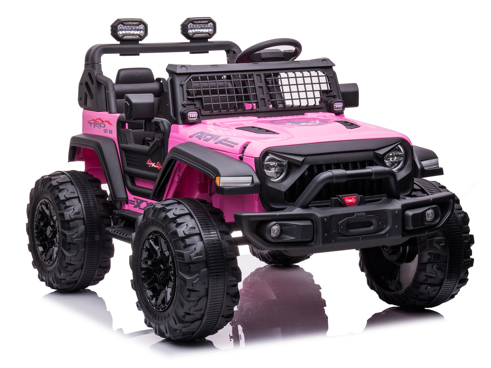 RIDINGTON 24V Kids RideOn Truck With Remote Control Pink Big Toys