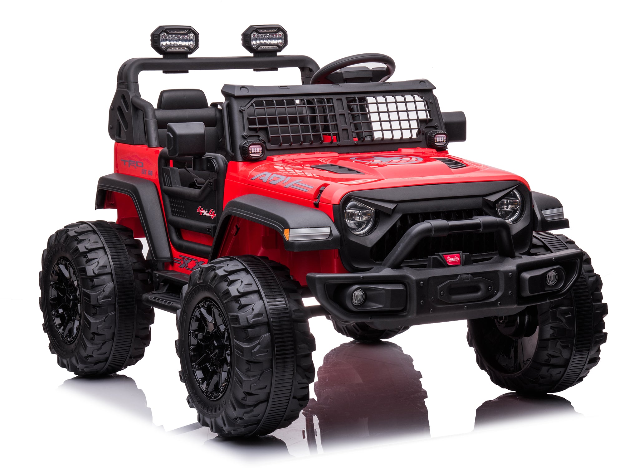 RIDINGTON 24V Kids Ride-On Truck With Remote Control - Red – Big Toys ...