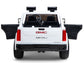 12V GMC Sierra Denali Kids Electric Ride On Truck with Remote Control - White
