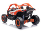 24V Can-Am Maverick X3 Kids Ride-On Buggy - Orange