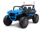 Bom Adventure UTV 24V Kids Off-Road Ride On Buggy - Blue