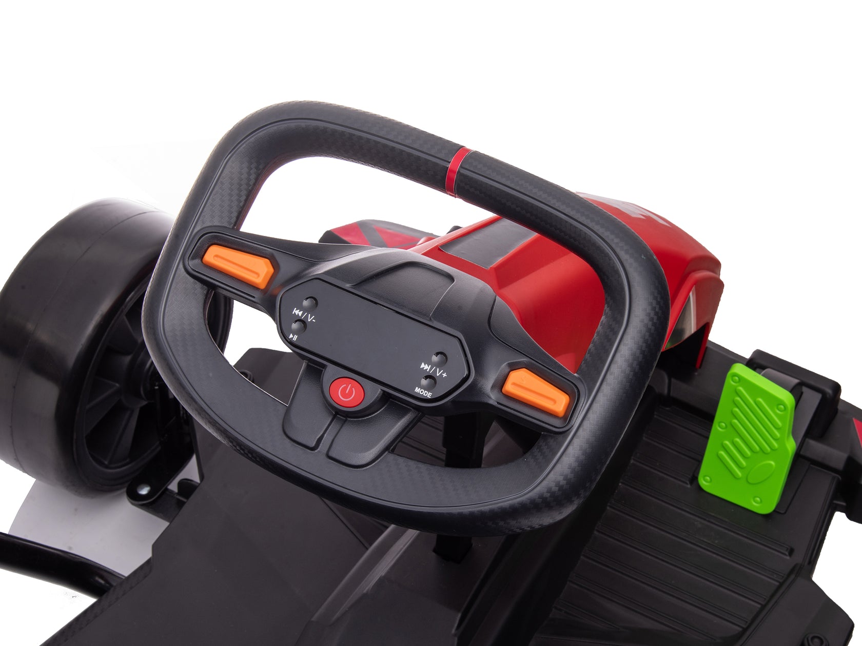 24V RIDINGTON SONOMA Kids Electric Drift GoKart Red Big Toys Direct