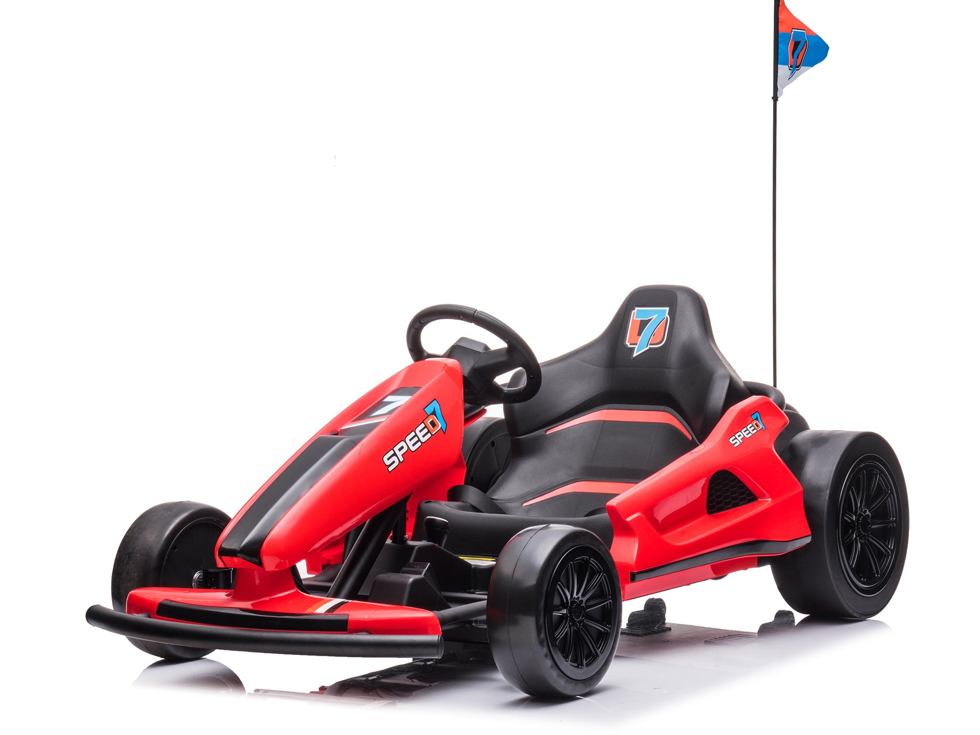 RIDINGTON 24V Kids Electric Go-Kart with DRIFT Function - Red