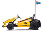 24V TREKCAR Kids Electric Go-Kart with DRIFT Function - Yellow