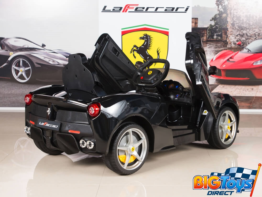 Ferrari 12V LaFerrari Kids Electric Ride On Car with Remote Control - Black