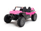 24V Red Tiger All Terrain UTV Ride on Buggy with Remote - Pink