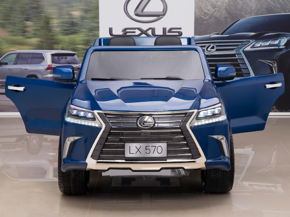 12V Lexus LX 570 Kids Ride On SUV with Remote Control - Blue