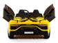 24V Lamborghini SVJ Ride On DRIFT Car with Remote Control - Yellow